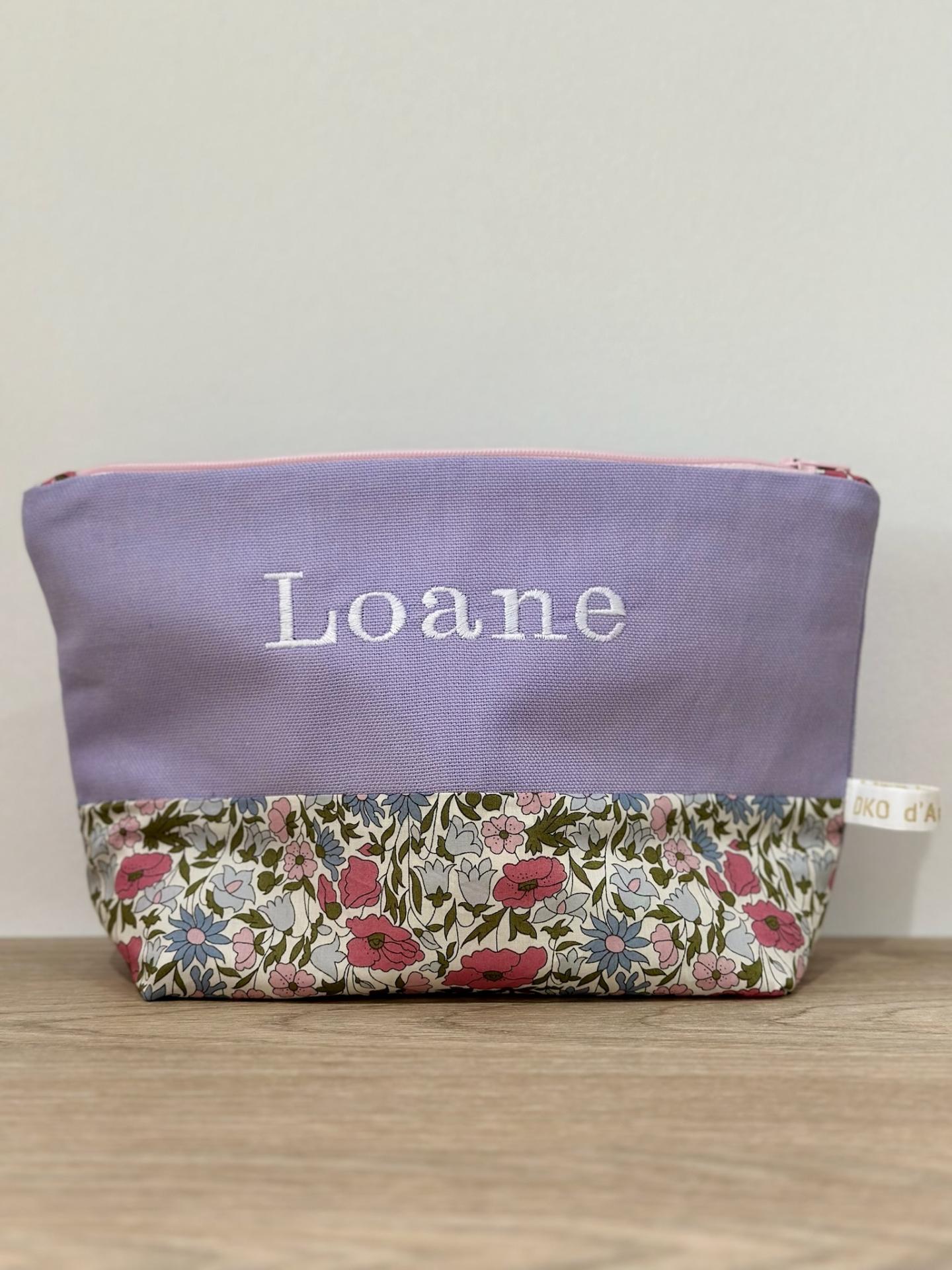 trousse de toilette bébé naissance personnalisée