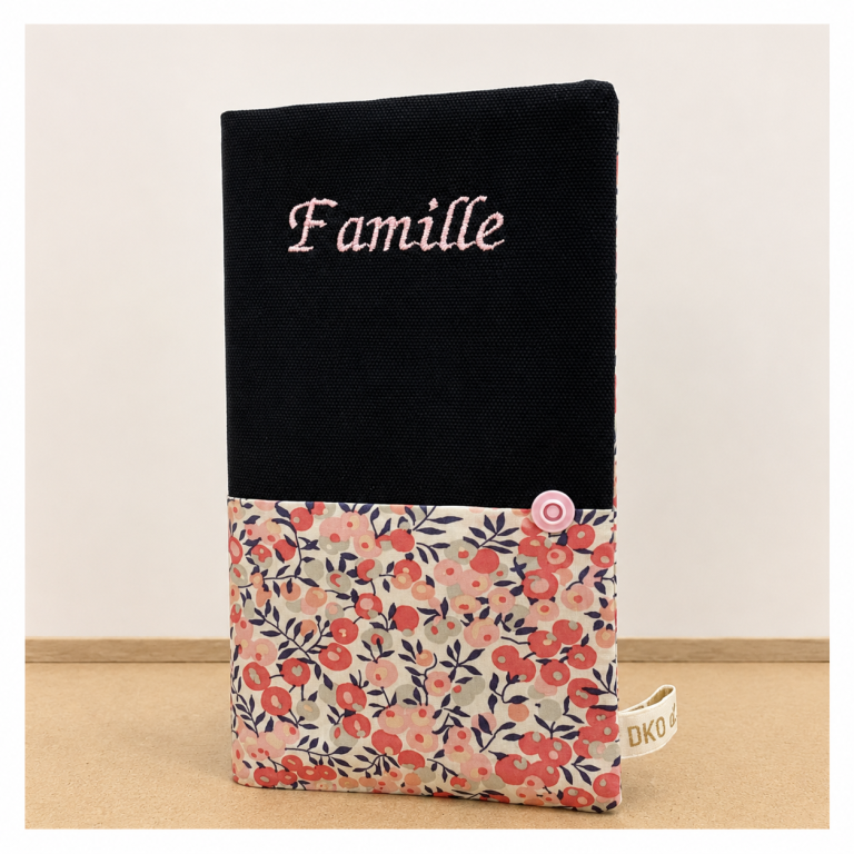 Protège livret de famille personnalisé